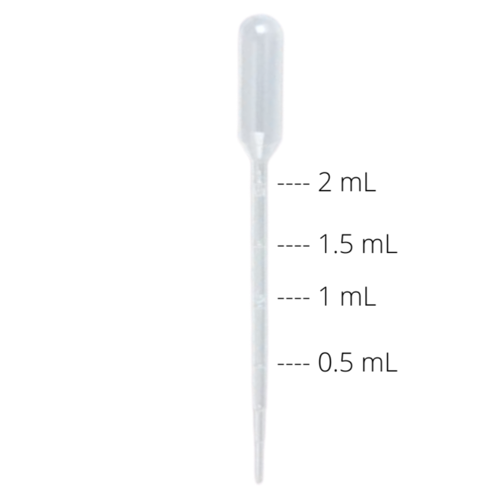 Transfer Pipettes Disposable Dropper - Various sizes, Graduated - Optimal Scientific