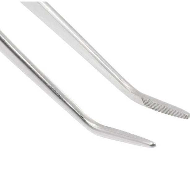 Forceps, Curved with Guide Pin - Optimal Scientific
