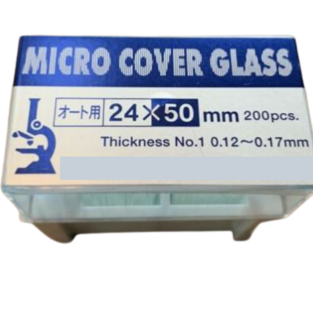 Coverslips, glass 24x50mm (case) - Optimal Scientific